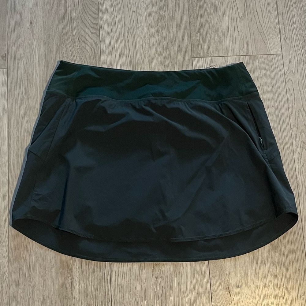 Knix Deep Green Tennis Skort